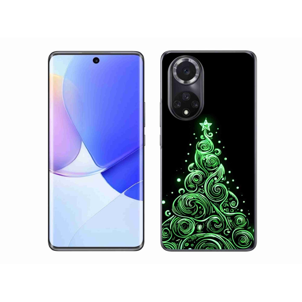 Gélový kryt mmCase na Honor 50 - neónový vianočný stromček 3