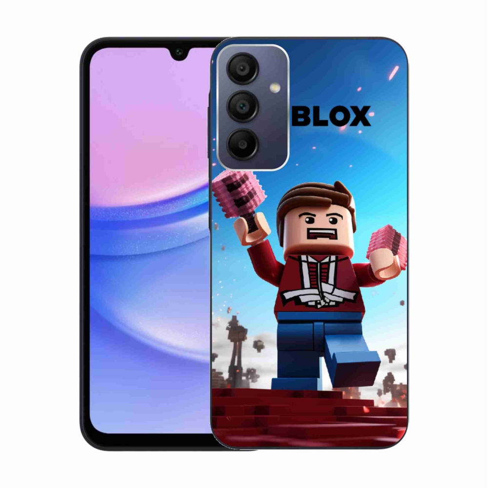 Gélový kryt mmCase na Samsung Galaxy A15 4G/5G - roblox 2