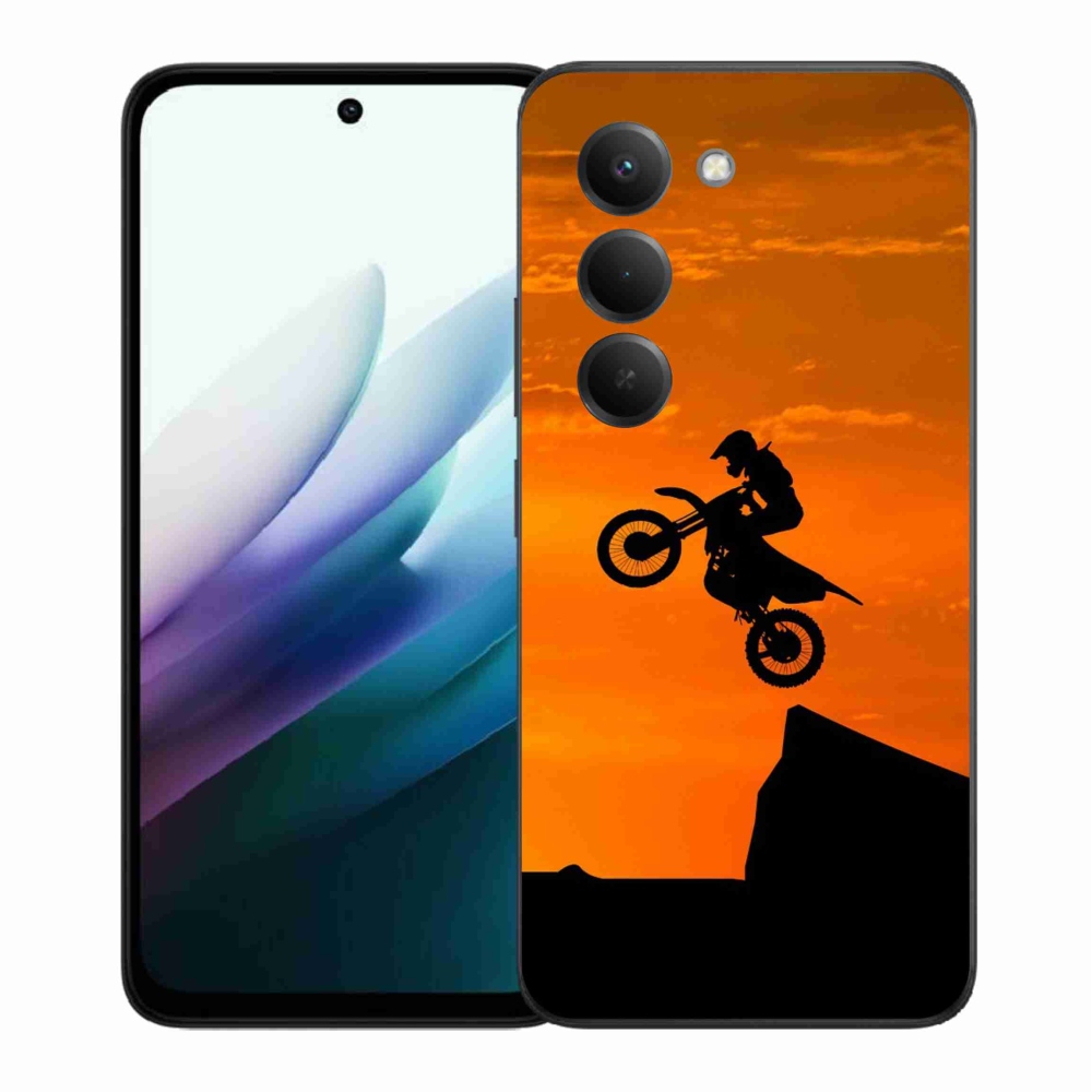 Gélový kryt mmCase na Xiaomi Redmi 15 4G/5G (171mm) - motocross
