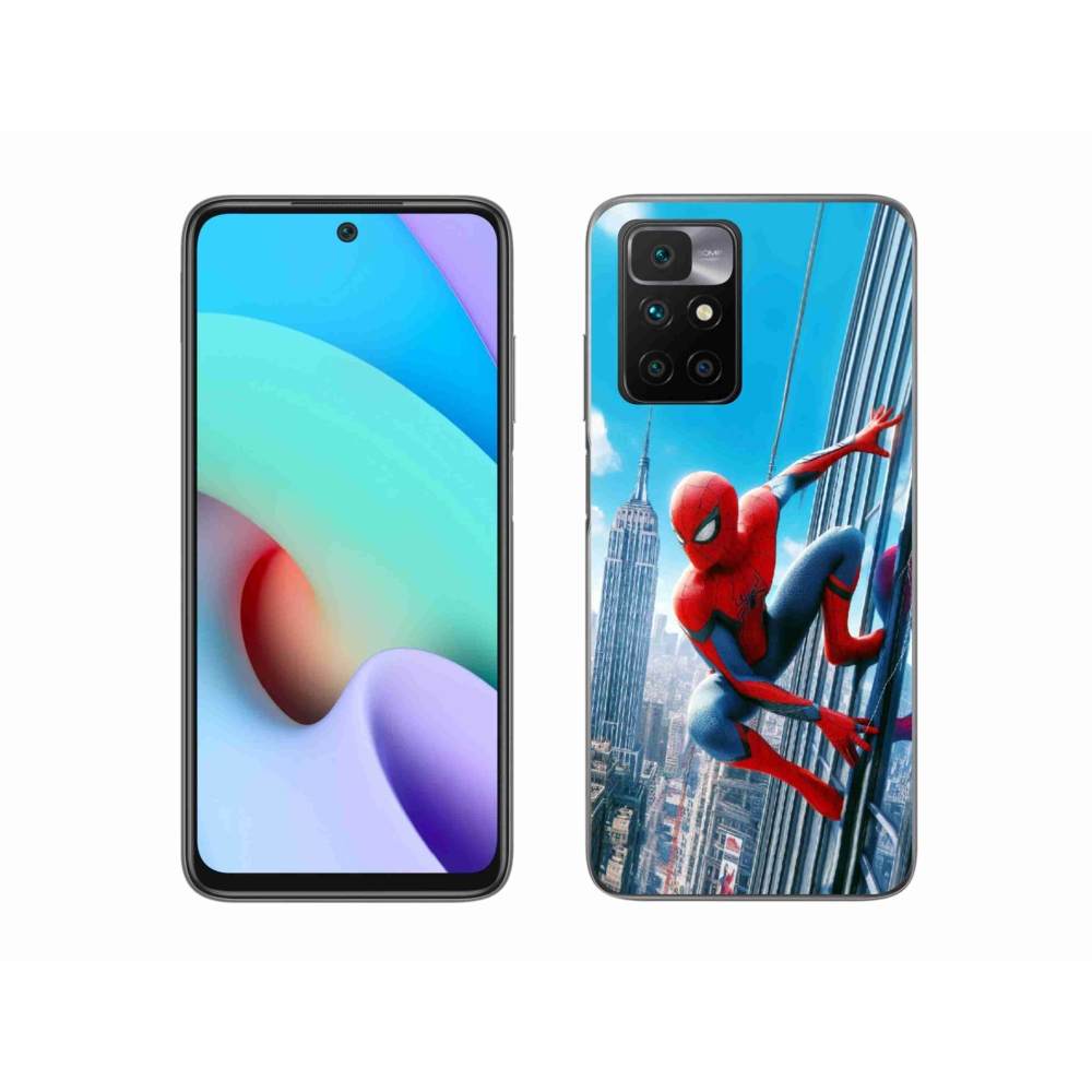 Gélový kryt mmCase na Xiaomi Redmi 10/Redmi 10 (2022) - spiderman