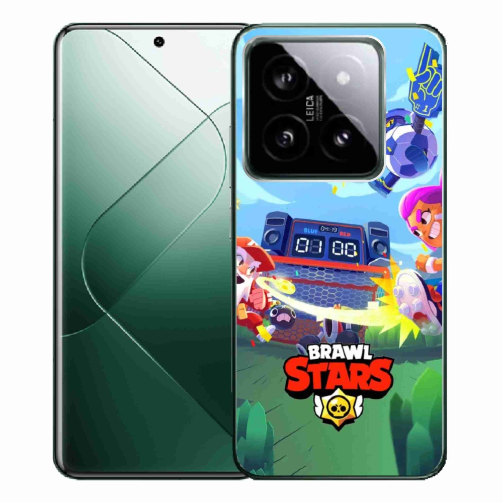 Gélový kryt mmCase na Xiaomi 14 Pro - brawl stars 1