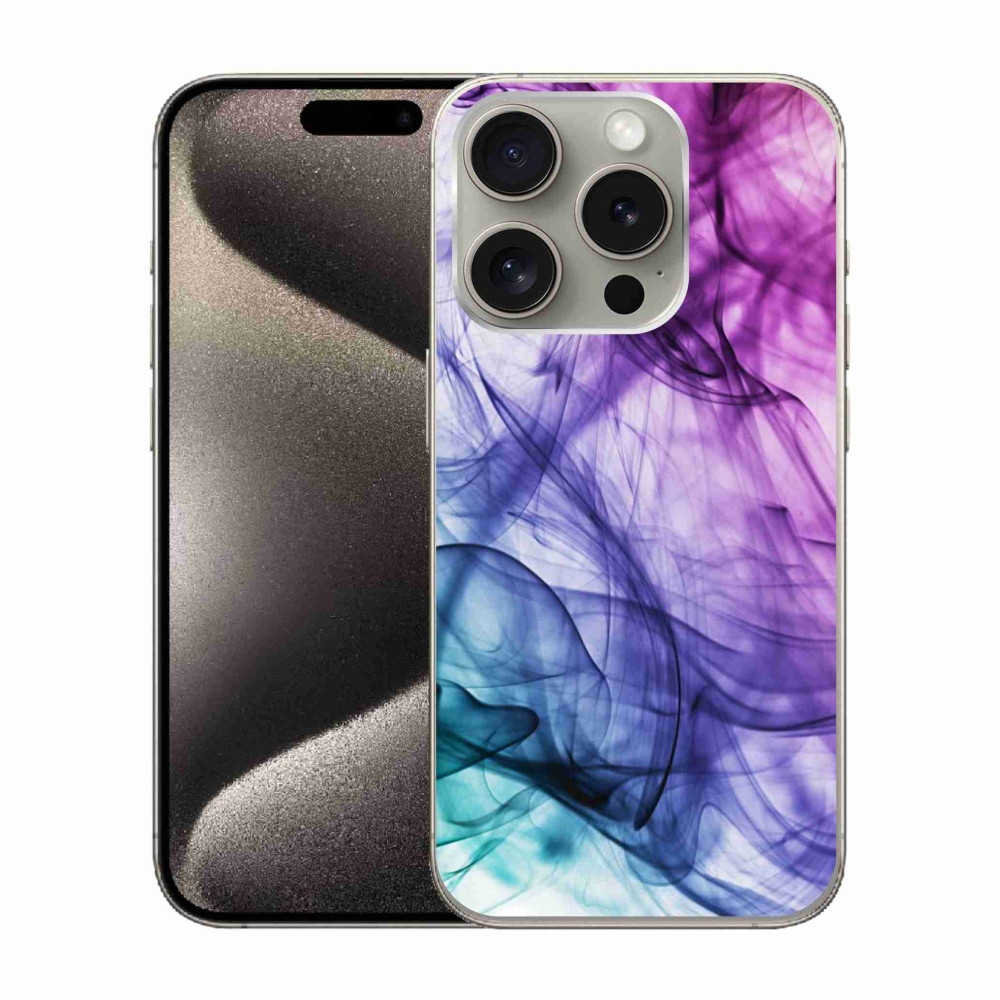 Gélový kryt mmCase na iPhone 15 Pro - abstraktný vzor