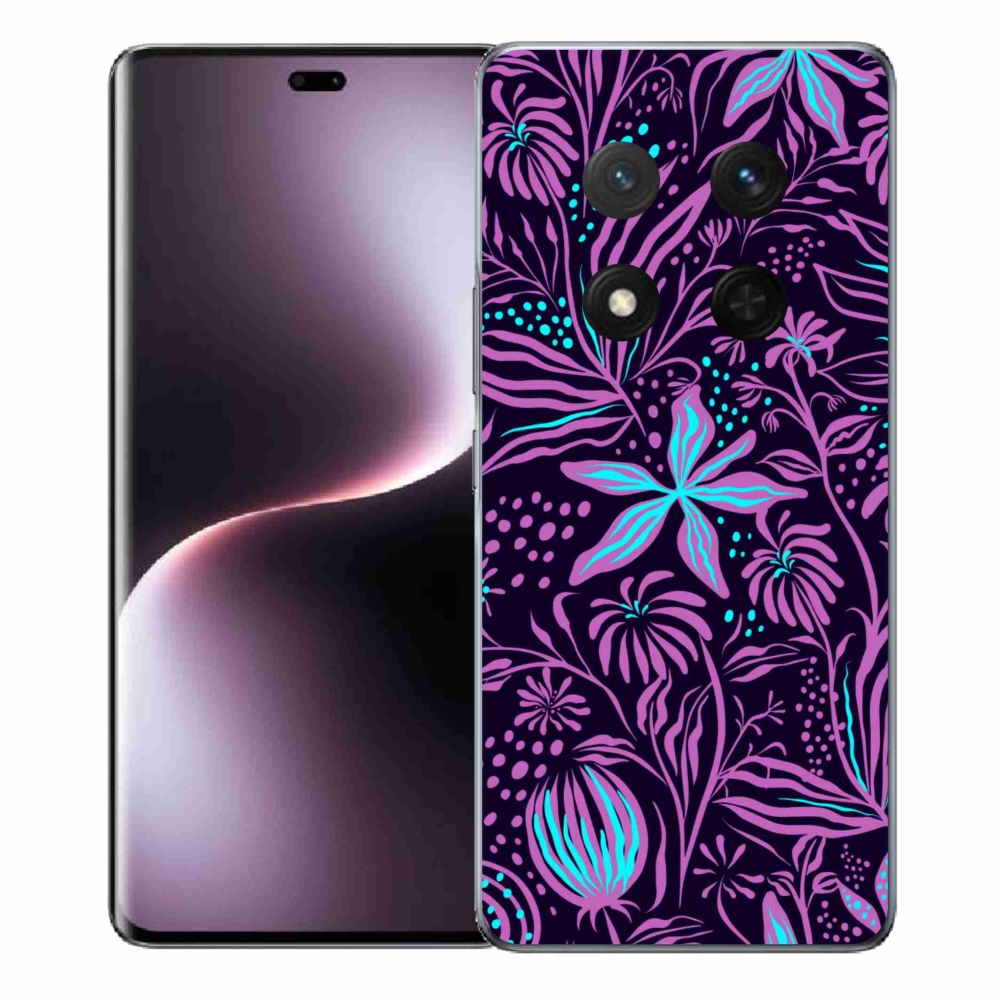 Gélový kryt mmCase na Honor Magic 7 Lite 5G - kvety 2