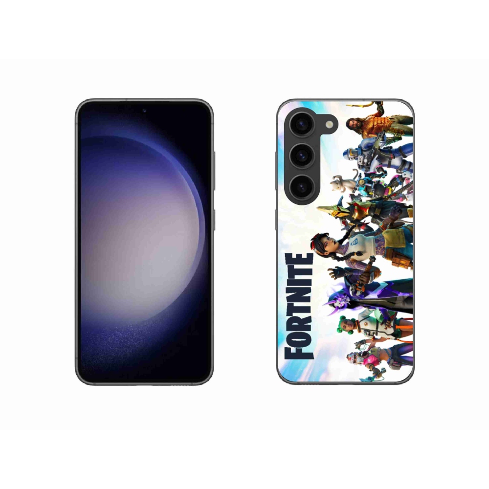 Gélový kryt mmCase na Samsung Galaxy S23 5G - fortnite