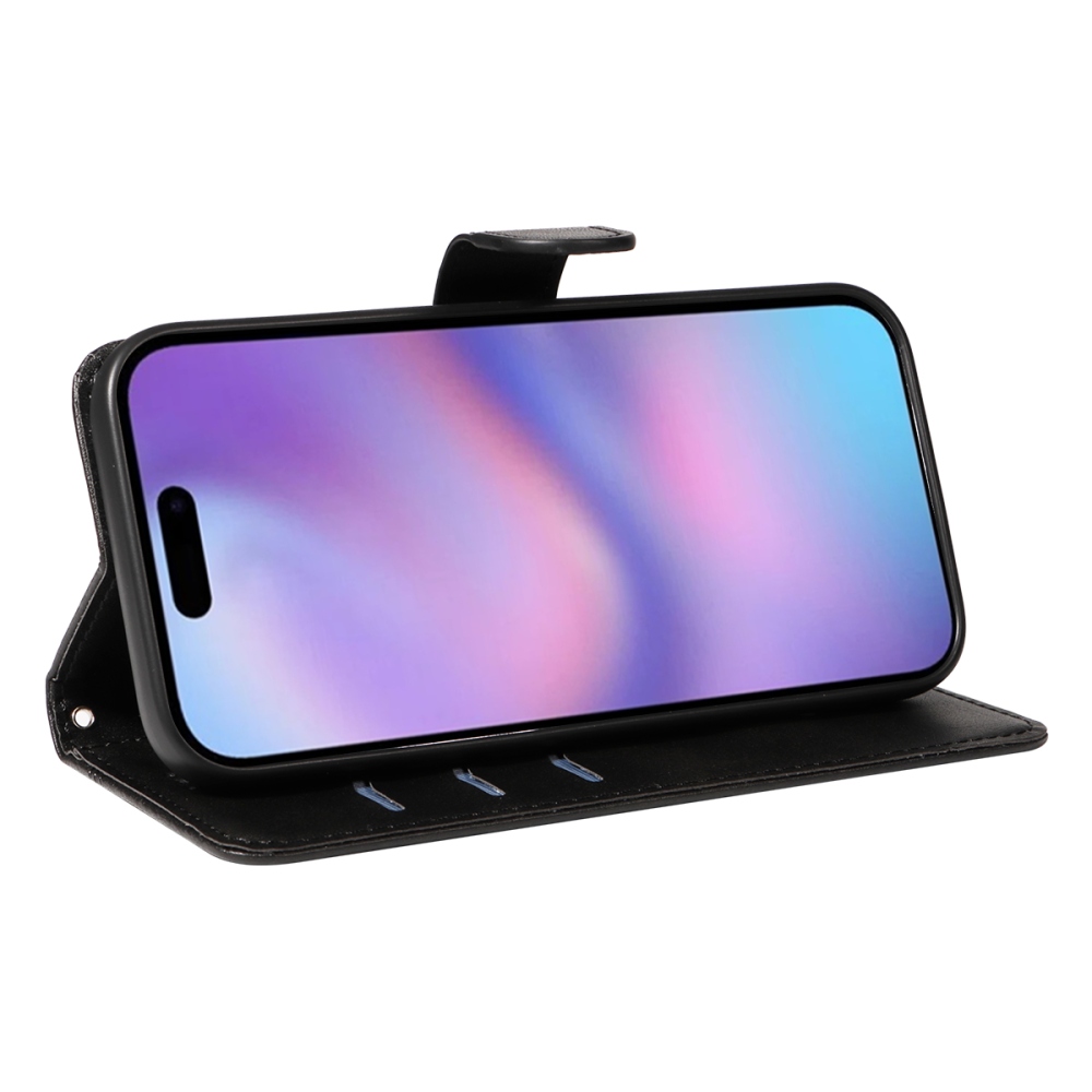 T-Shape knižkové púzdro na iPhone 17 - čierne