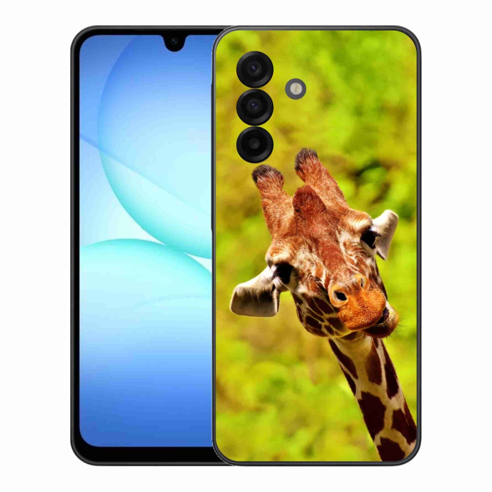 Gélový kryt mmCase na Samsung Galaxy A17 4G/5G - žirafa