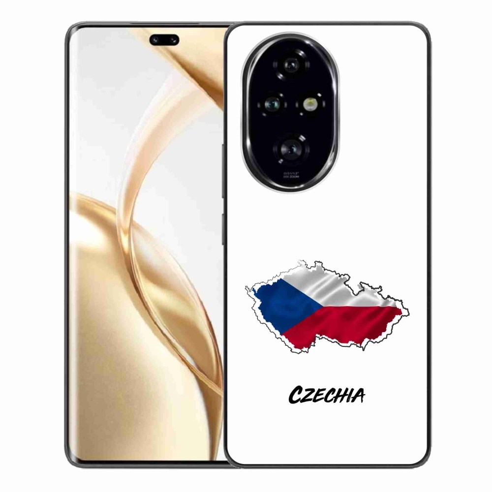 Gélový kryt mmCase na Honor 200 Pro 5G - Czechia biele pozadie