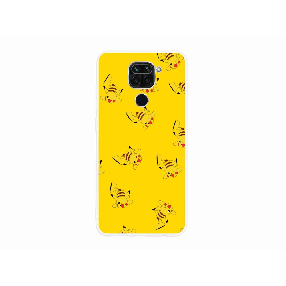 Gelový kryt mmCase na Xiaomi Redmi Note 9 - pikachu