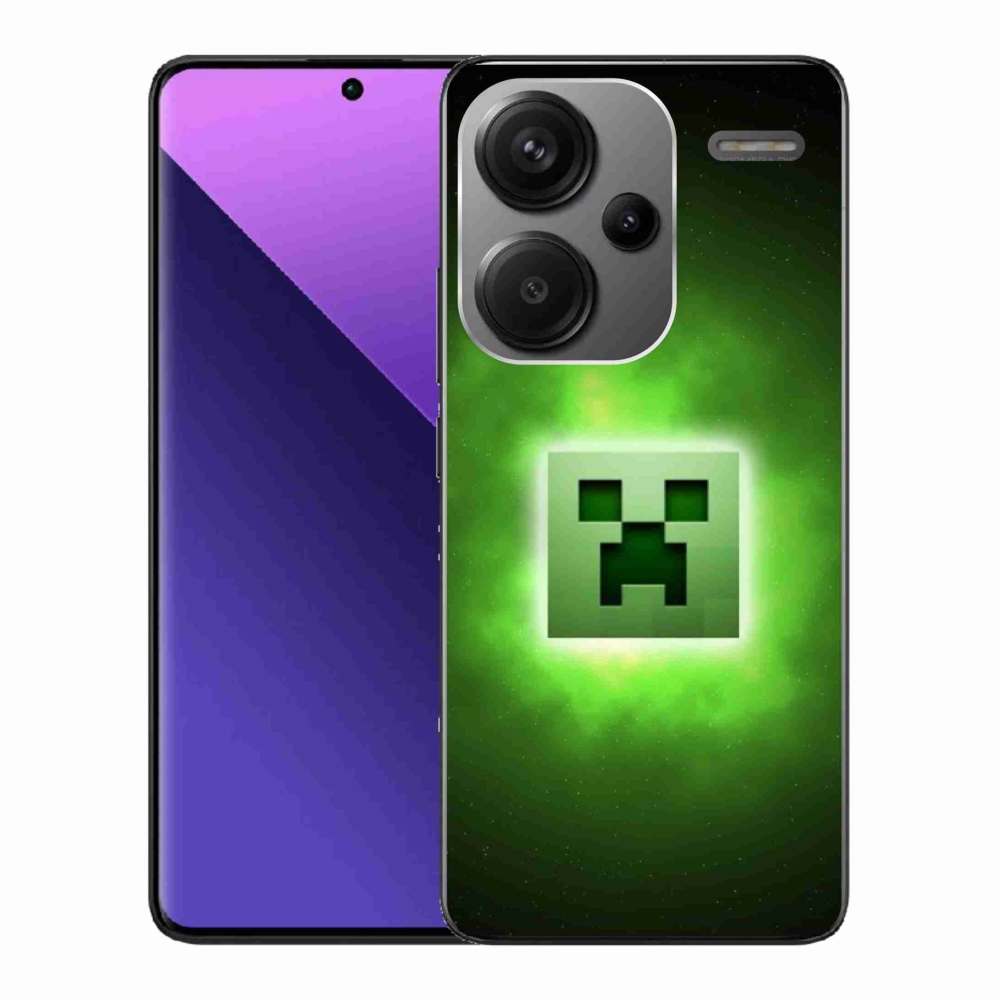 Gélový kryt mmCase na Xiaomi Redmi Note 13 Pro+ 5G - minecraft