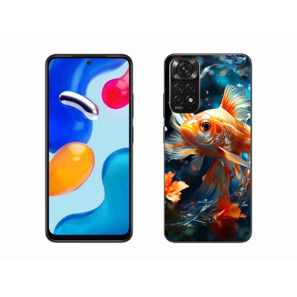 Gélový kryt mmCase na Xiaomi Redmi Note 11 4G - rybka