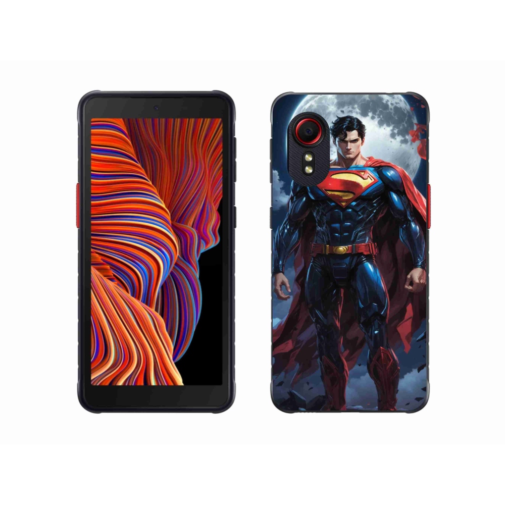 Gélový kryt mmCase na Samsung Galaxy Xcover 5 - superman