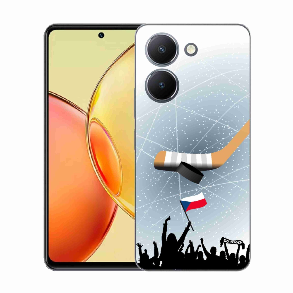 Gélový kryt mmCase na Vivo Y36 - fanúšikovia hokeja