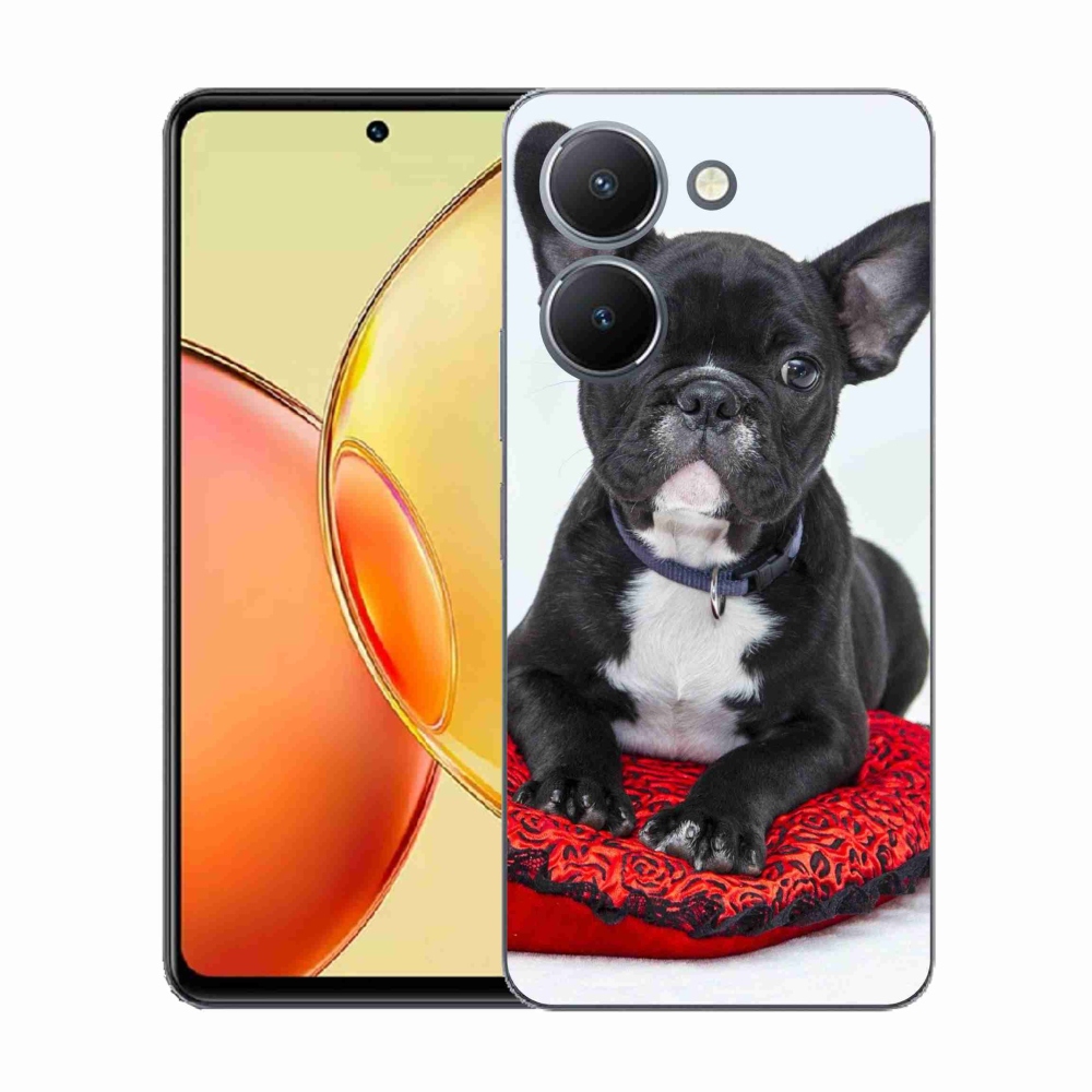 Gélový kryt mmCase na Vivo Y36 - buldog