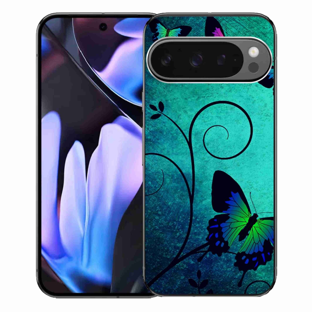 Gélový kryt mmCase na Google Pixel 9 Pro XL - farební motýle