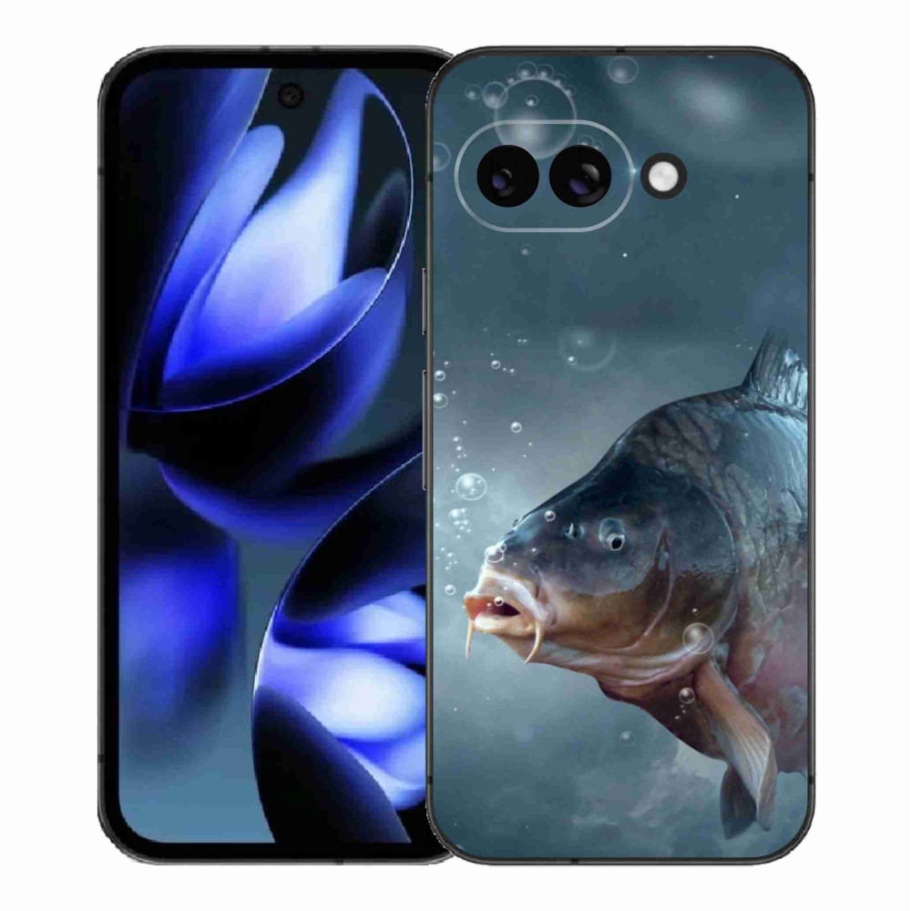 Gélový kryt mmCase na Google Pixel 9a - kapor a bublinky