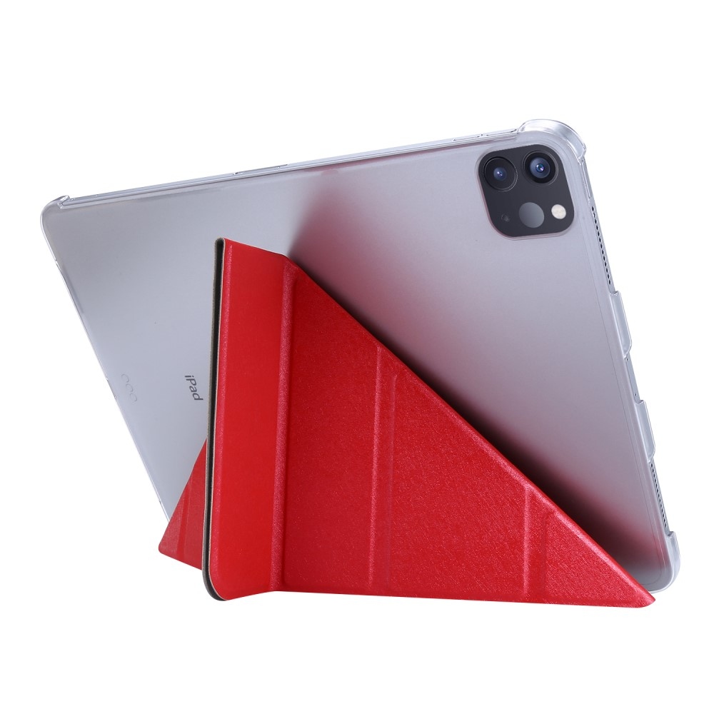 Origami chytré puzdro na iPad Pro 12.9 (2020/21/22) - červené