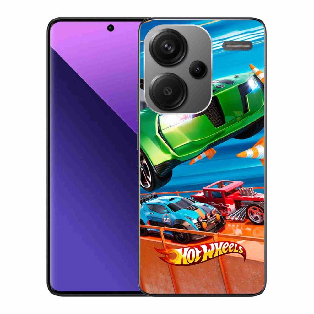 Gélový kryt mmCase na Xiaomi Redmi Note 13 Pro+ 5G - hot wheels 1