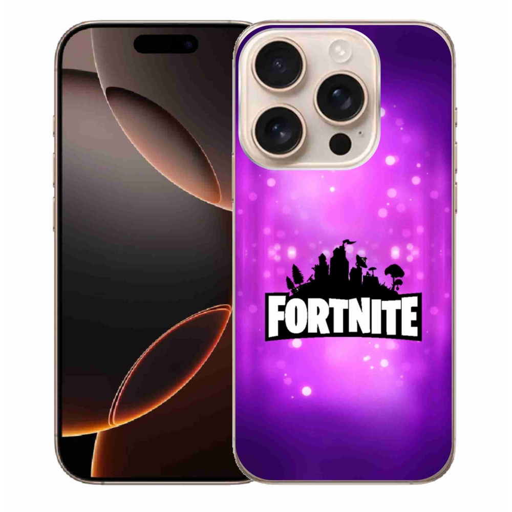 Gélový kryt mmCase na iPhone 16 Pro Max - fortnite 2