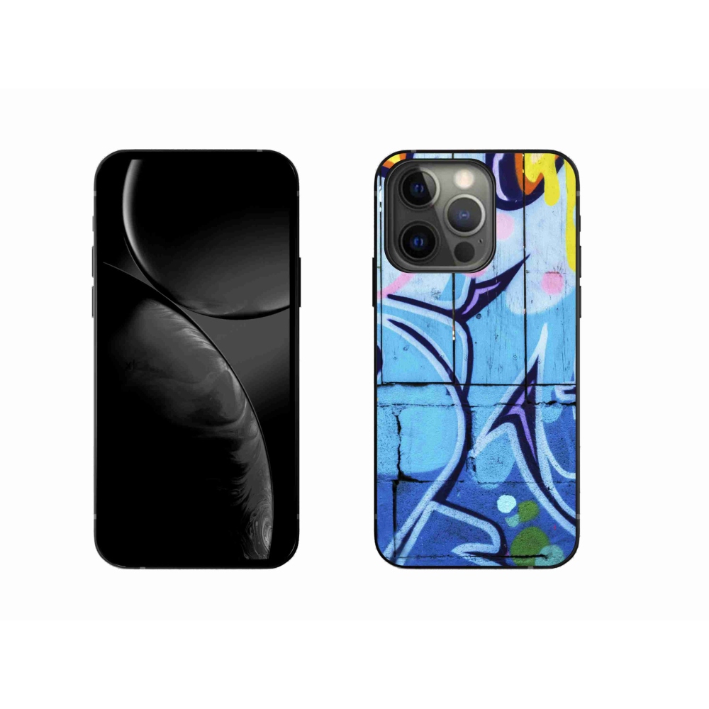 Gélový kryt mmCase na iPhone 13 Pro - graffiti