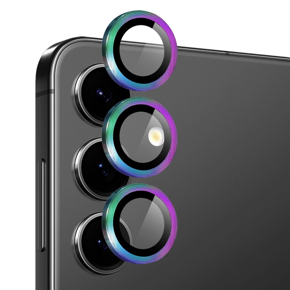 NORTHJO sklo šošovky fotoaparátu na Samsung Galaxy S25 FE (samostatné sklá) - farebné