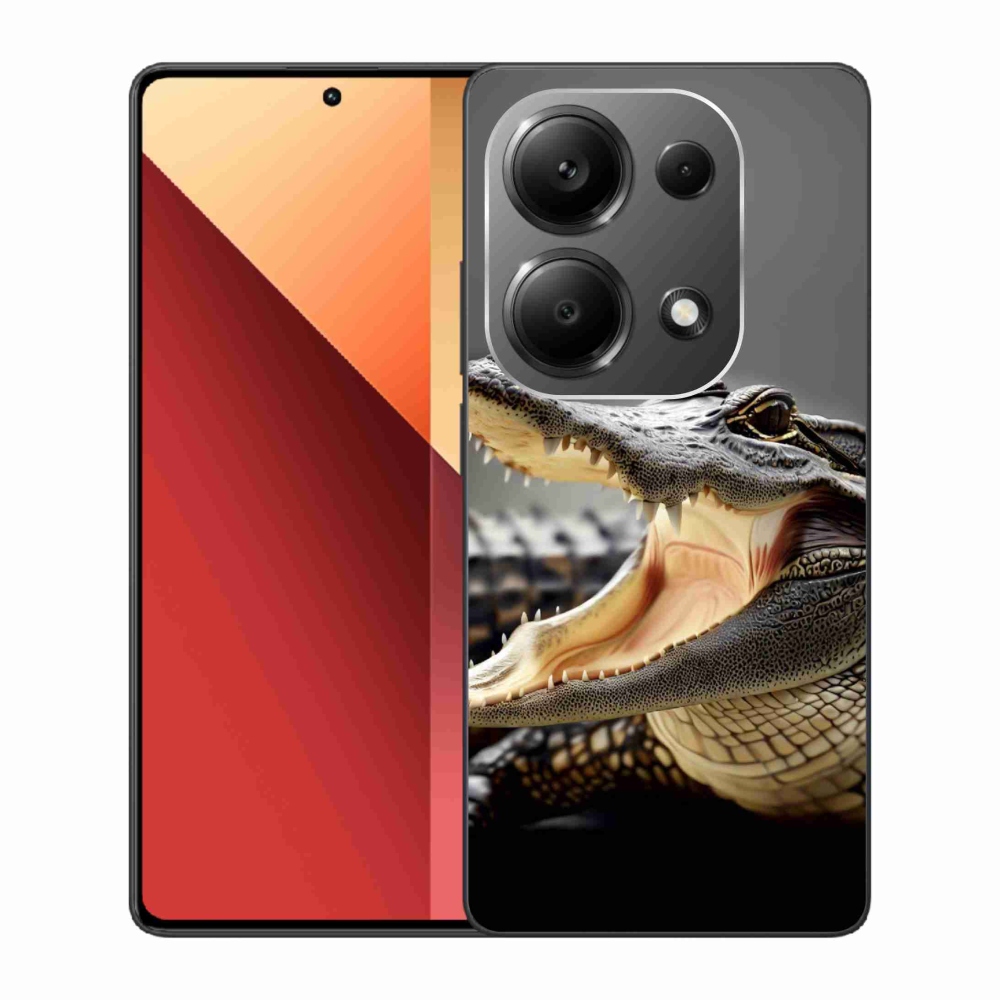 Gélový kryt mmCase na Xiaomi Redmi Note 13 Pro 4G/Poco M6 Pro - krokodíl