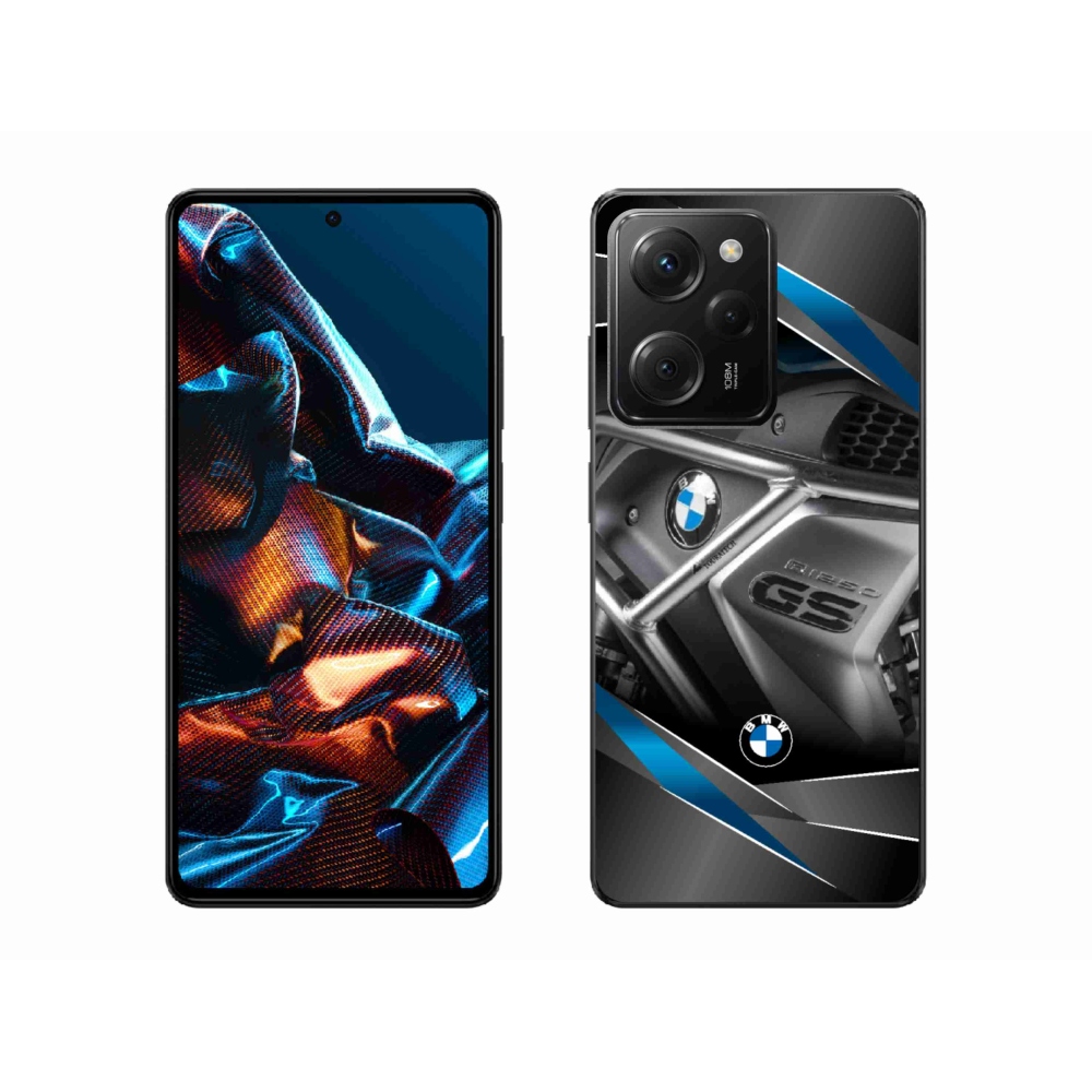 Gélový kryt mmCase na Xiaomi Poco X5 Pro 5G - motorka bmw