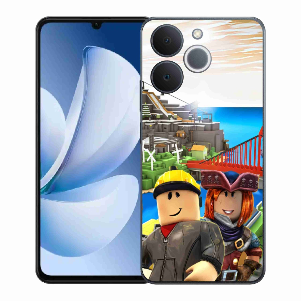 Gélový kryt mmCase na Realme Note 70T - roblox 1