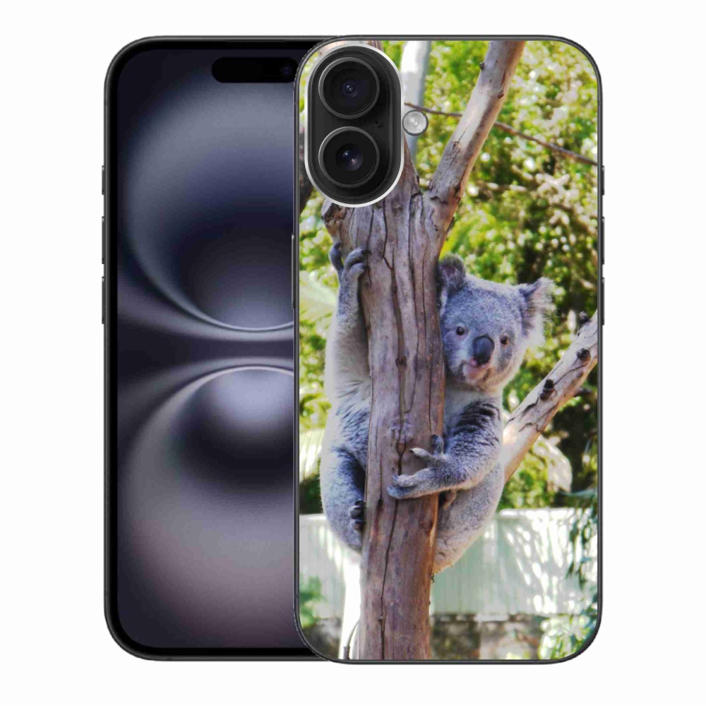 Gélový kryt mmCase na iPhone 16 Plus - koala