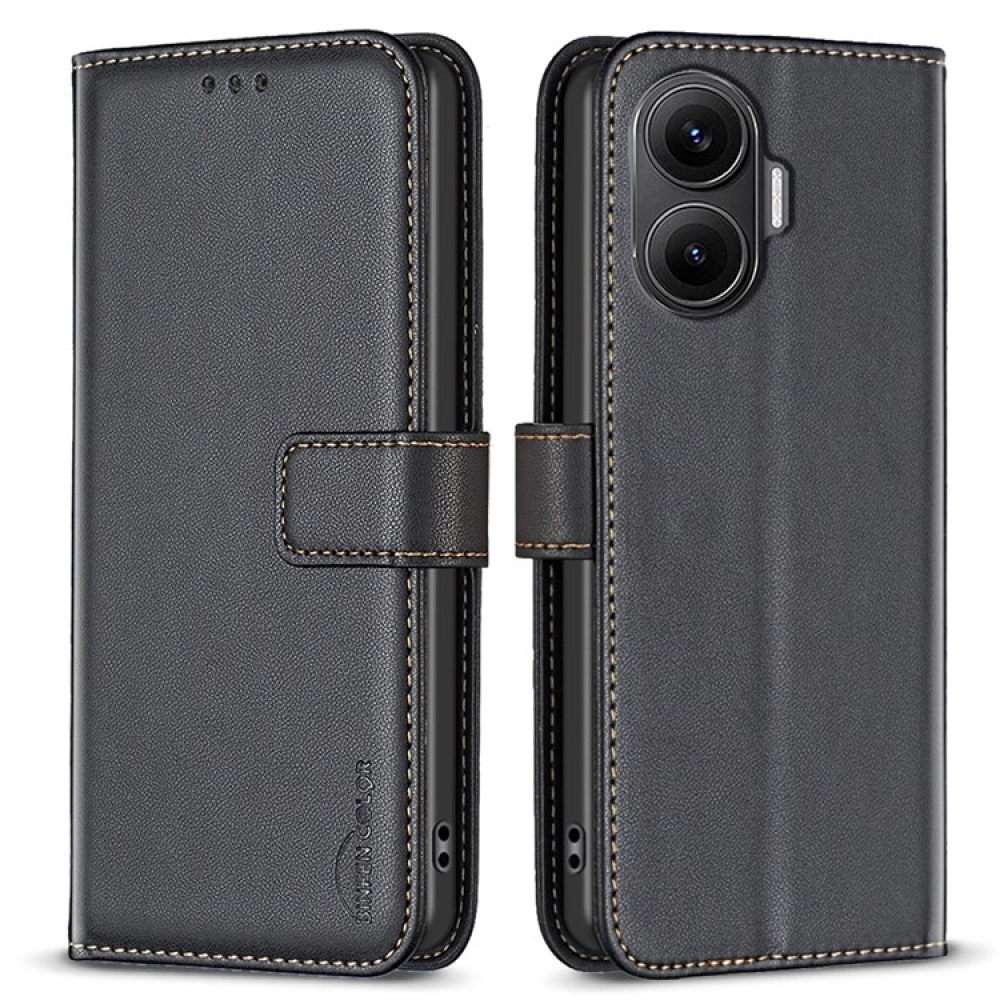BNF knižkové púzdro na Xiaomi Poco F7 5G - čierne