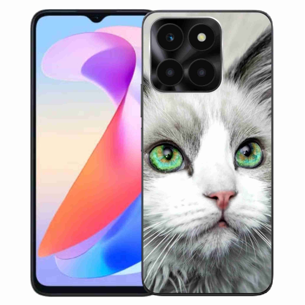 Gélový kryt mmCase na Honor X6a - mačacie pohľad