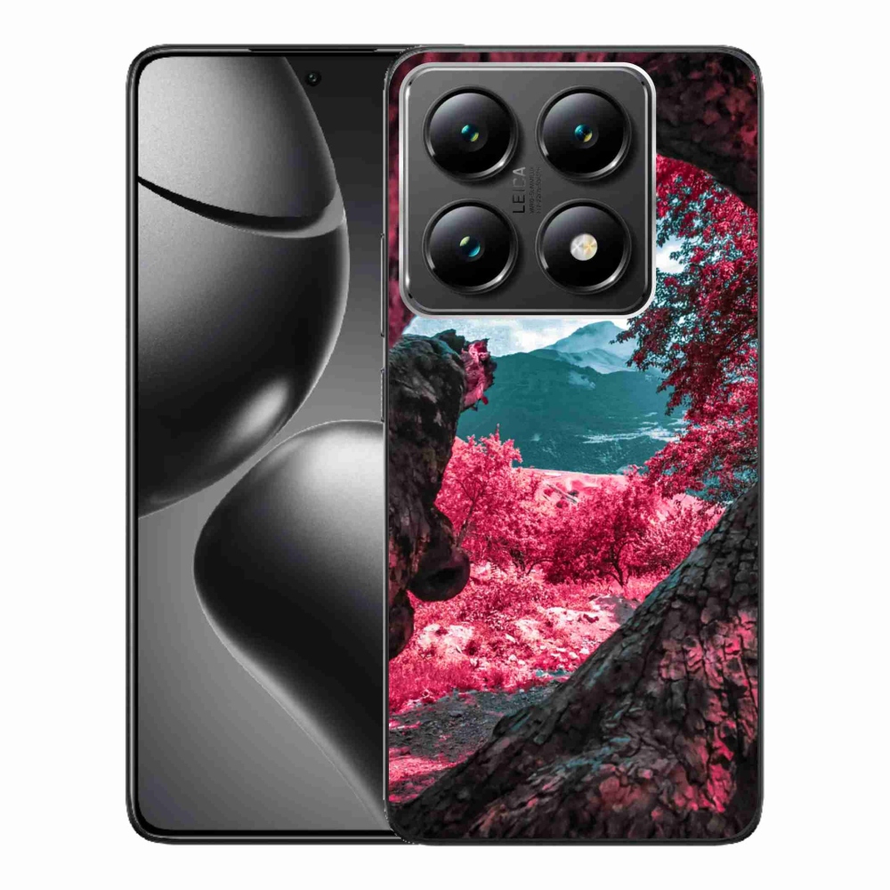 Gélový kryt mmCase na Xiaomi 14T Pro - výhľad na hory