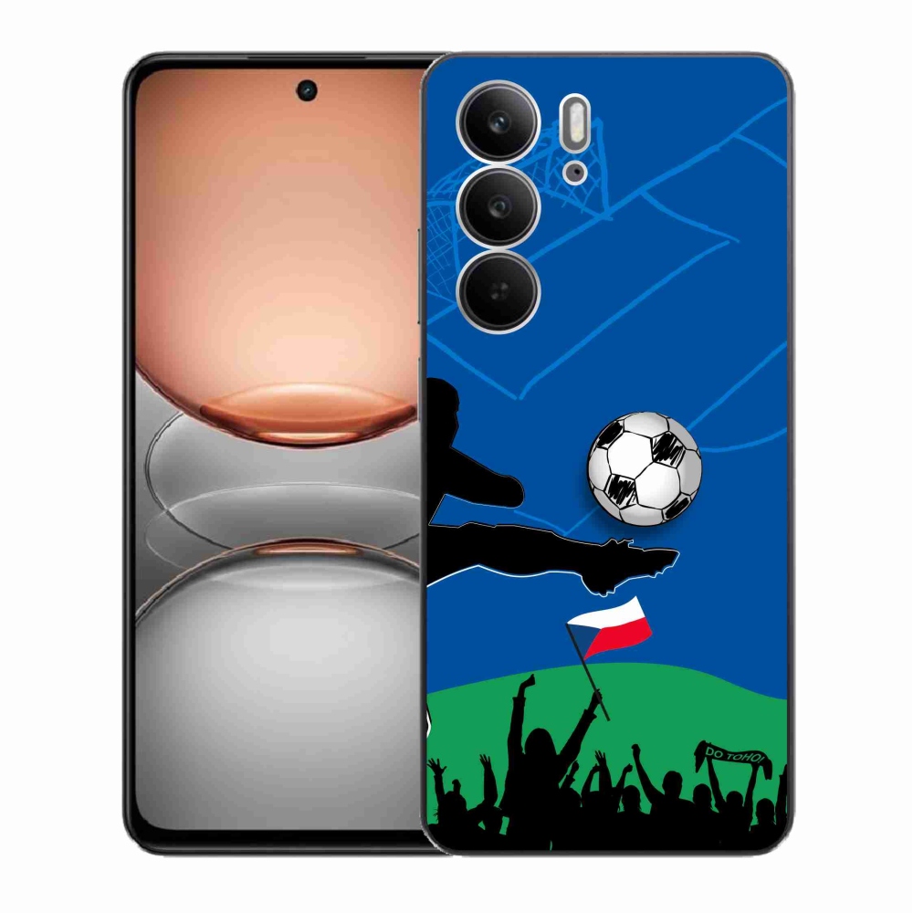 Gélový kryt mmCase na Realme C75 - fanúšikovia futbalu