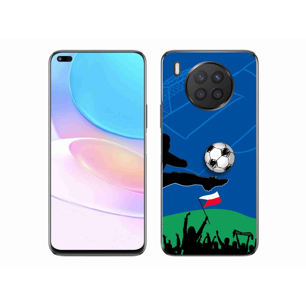 Gélový kryt mmCase na Huawei Nova 8i - fanúšikovia futbalu