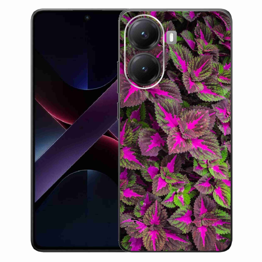 Gélový kryt mmCase na Xiaomi Poco X7 Pro 5G - kvety 10
