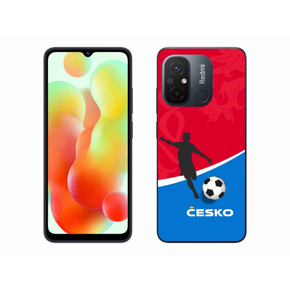 Gélový kryt mmCase na Xiaomi Redmi 12C - futbal Česko