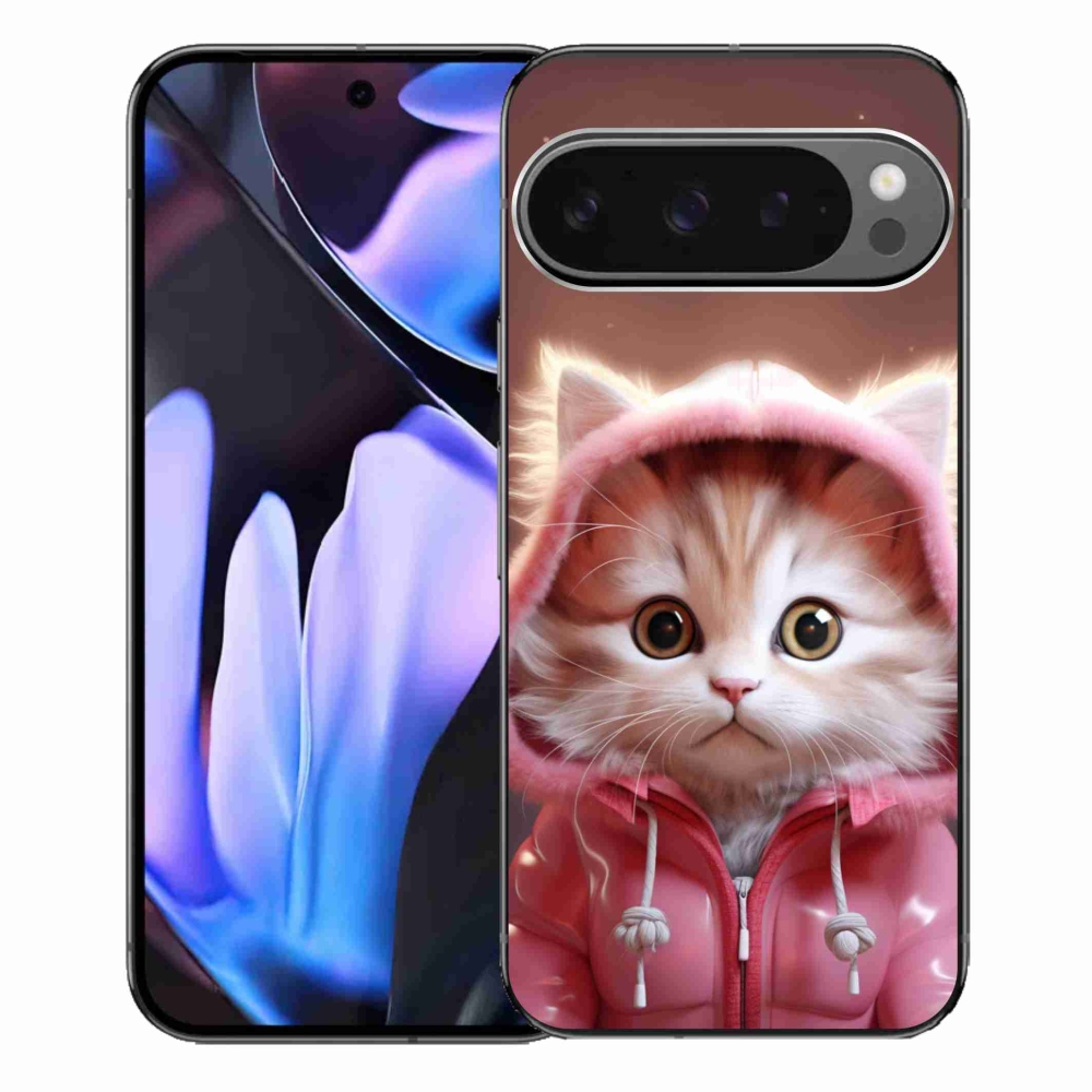 Gélový kryt mmCase na Google Pixel 9 Pro XL - roztomilé mačiatko 3