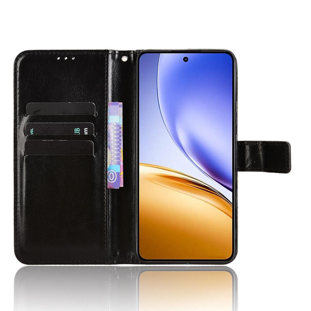 Crazy knižkové puzdro na Realme 14 5G/14T 5G - čierne