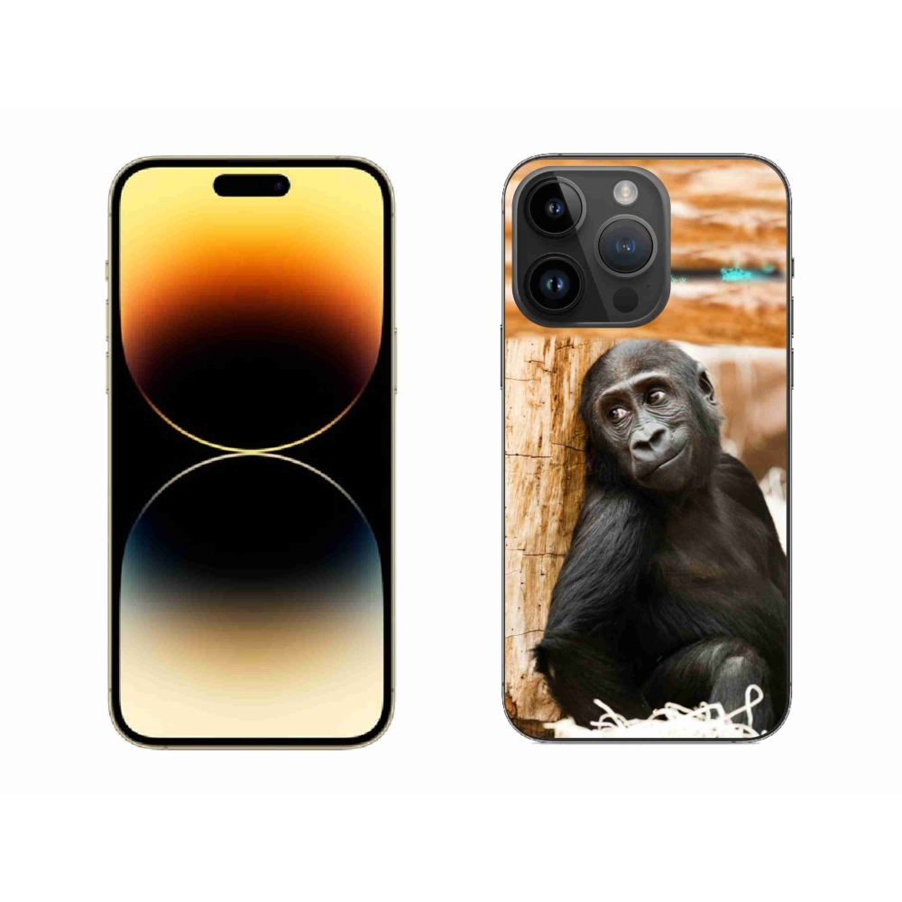 Gélový kryt mmCase na iPhone 14 Pro Max - gorila