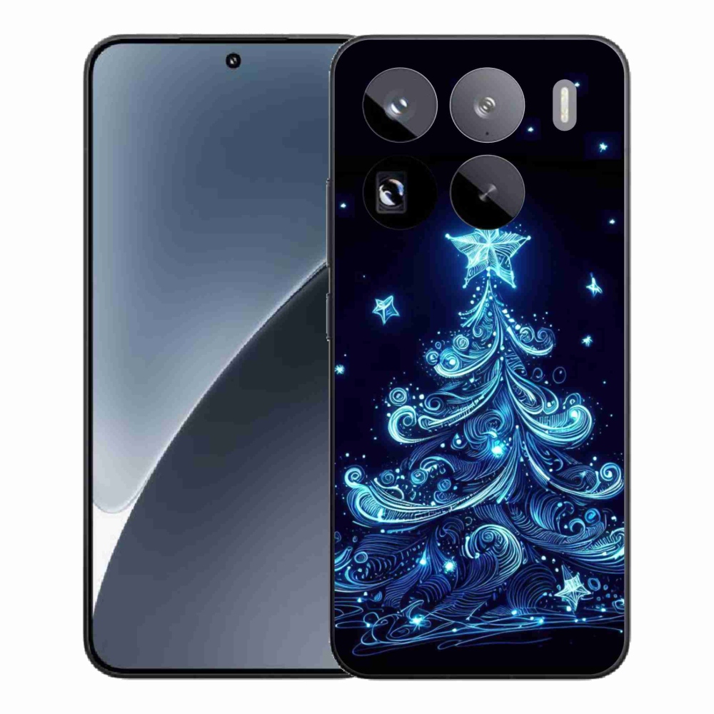 Gélový kryt mmCase na Xiaomi 15 Pro - neónový vianočný stromček 4