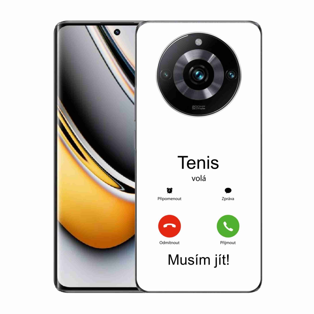 Gélový kryt mmCase na Realme 11 Pro/11 Pro+ - tenis volá biele pozadie