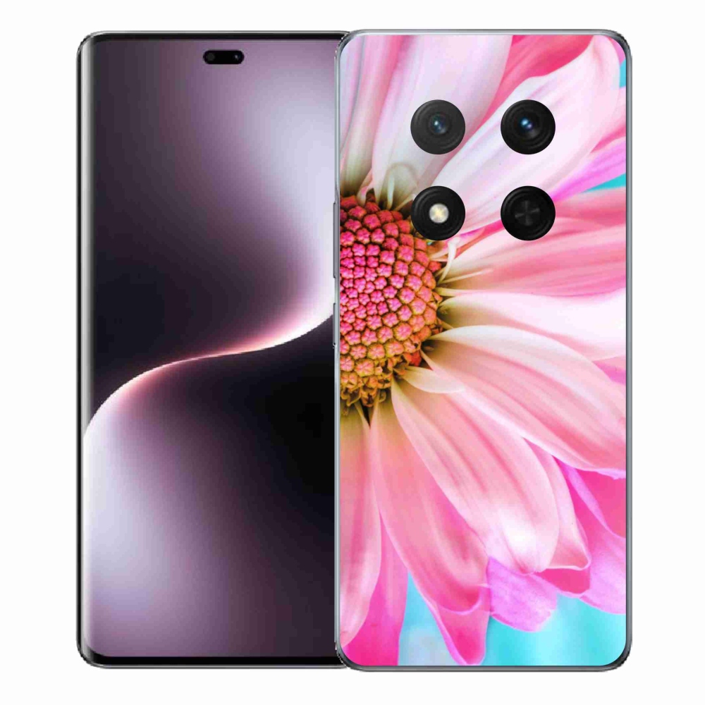 Gélový kryt mmCase na Honor Magic 7 Lite 5G - ružová kvetina