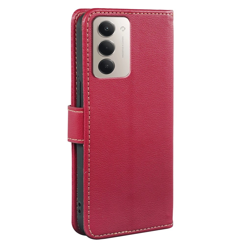 Clasp knižkové puzdro na Xiaomi Redmi 15 5G - červené