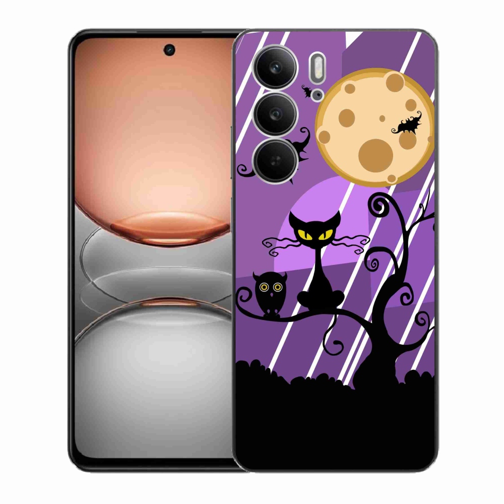 Gélový kryt mmCase na Realme C75 - halloween