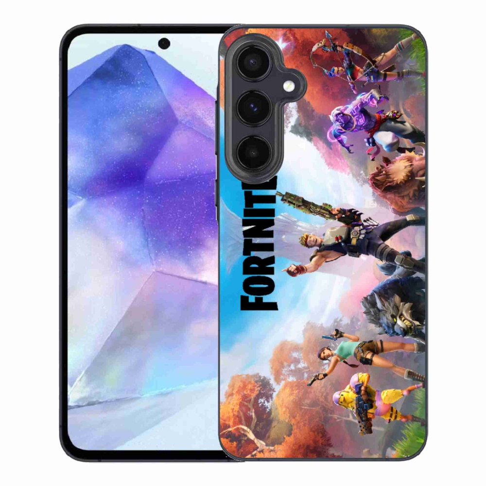 Gélový kryt mmCase na Samsung Galaxy A55 5G - fortnite 1