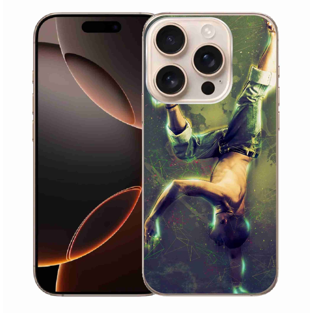 Gélový kryt mmCase na iPhone 16 Pro Max - breakdance