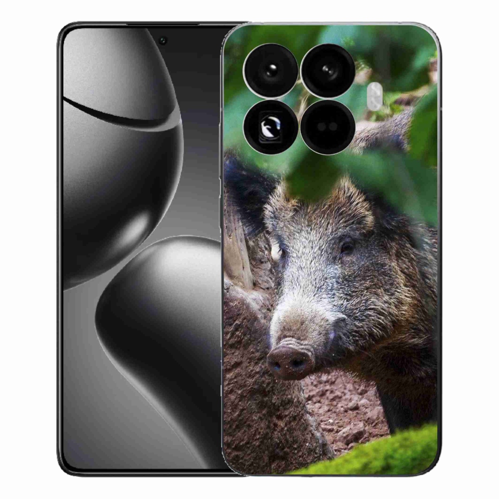 Gélový kryt mmCase na Xiaomi 15T Pro - divoké prasa