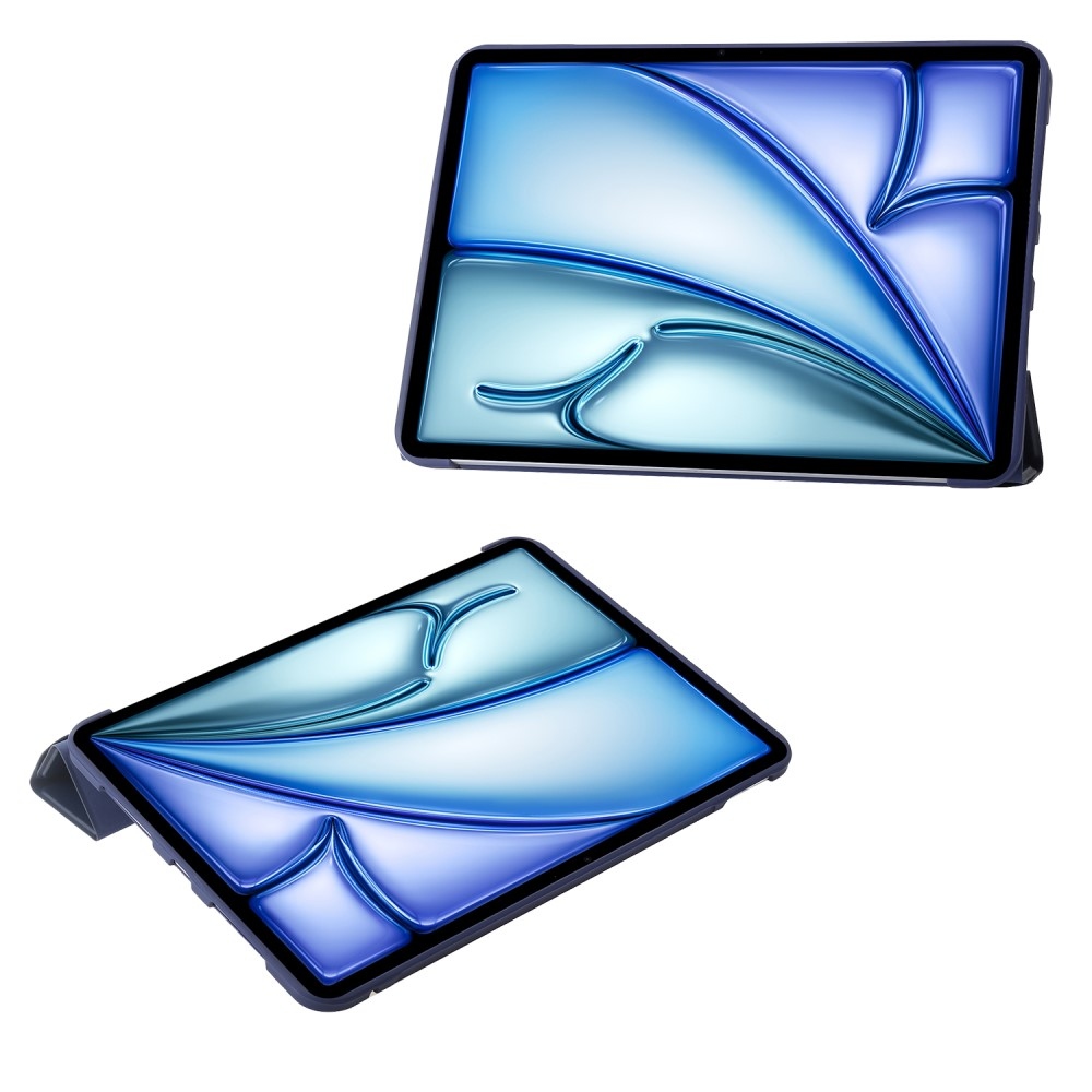 Origamis inteligentné polohovacie puzdro na tablet iPad Air 13 (2024)/(2025) - tmavomodré