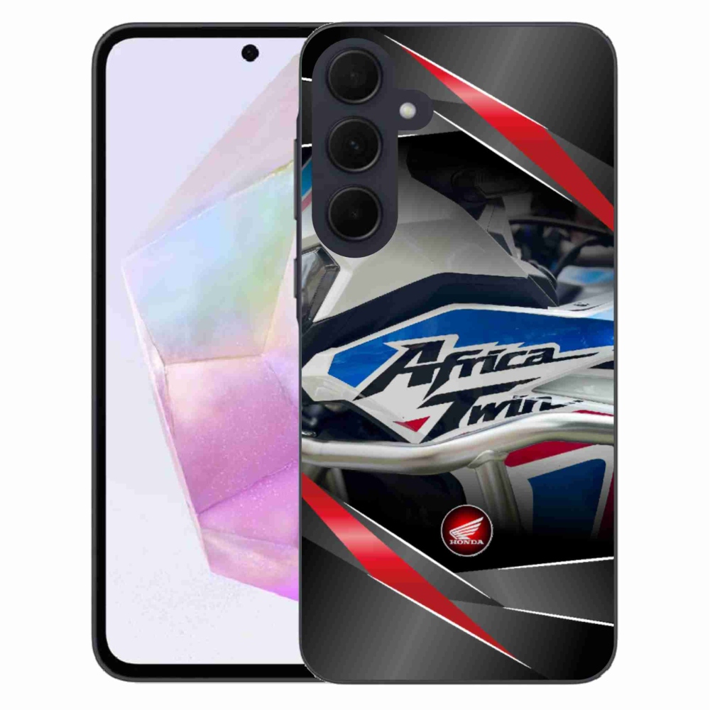 Gélový kryt mmCase na Samsung Galaxy A35 5G - motorka honda