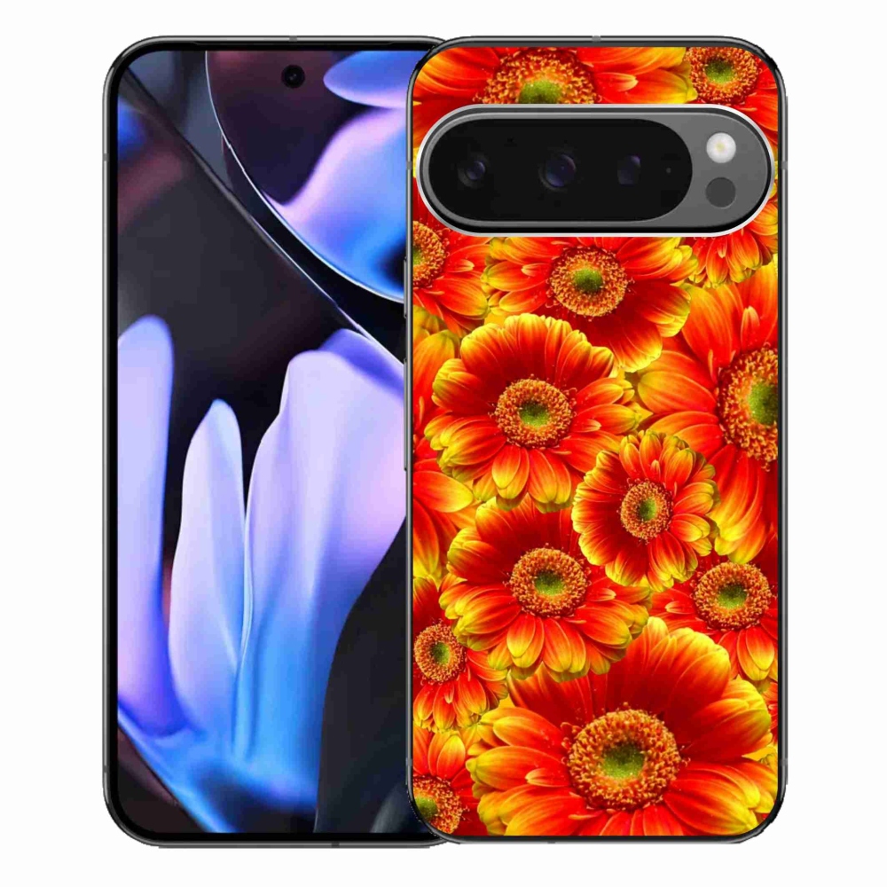 Gélový kryt mmCase na Google Pixel 9 Pro XL - gerbera 1