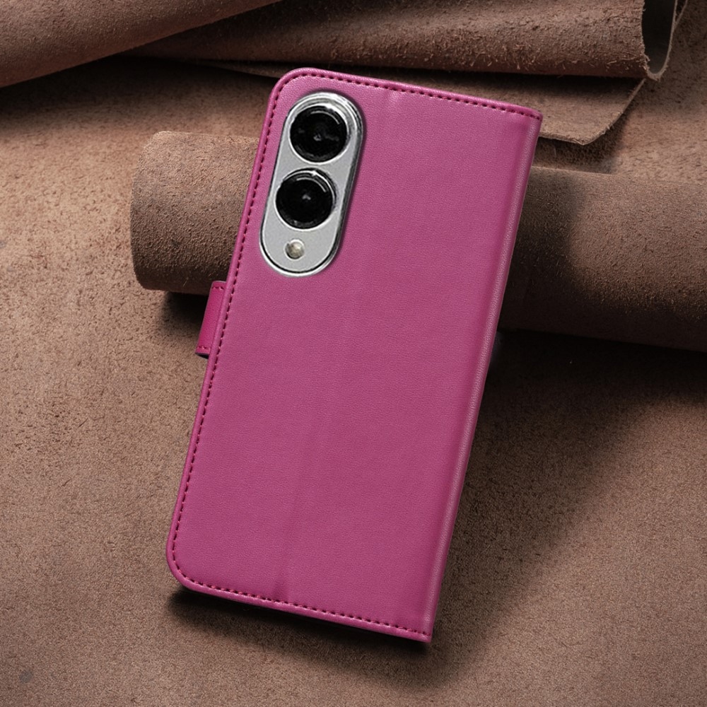 Clover knižkové púzdro na Samsung Galaxy S25 Edge - rose